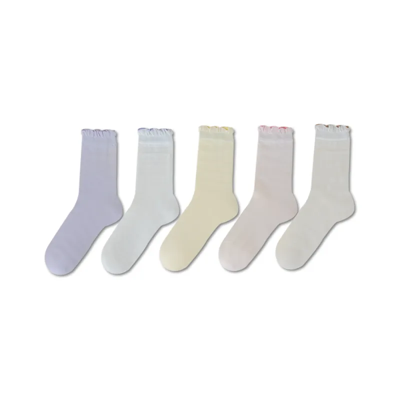 MIZU Mid Calf Socks Women's 5 Pack Mix And Match-0