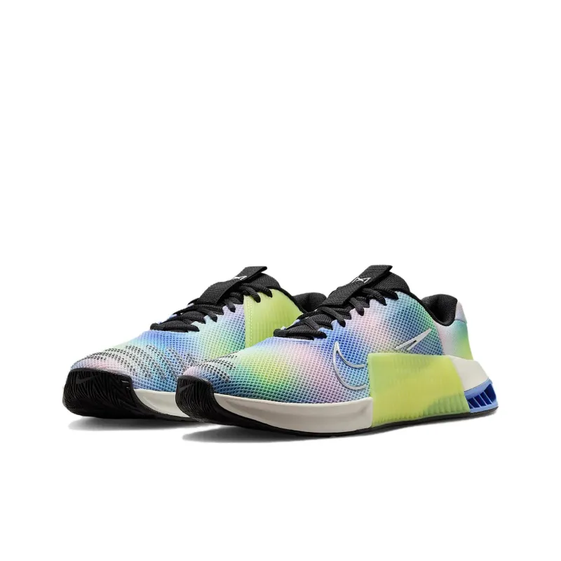 Nike Metcon 9 Se Black Light Lemon Twist Royal Pulse Metallic Silver Women's-2