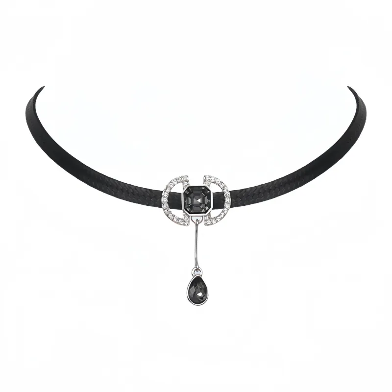 Lan Ying Artificial Crystal Necklaces Women's-11