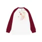 White Body with Red Sleeves