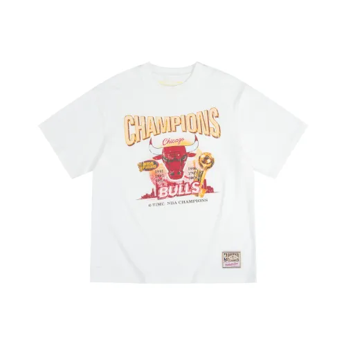 Mitchell & Ness T Shirt Unisex White