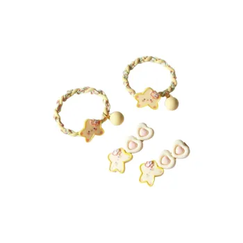JIANYINGSHU Alloy, Hair Clip, Acrylic Hair Tie Women's
