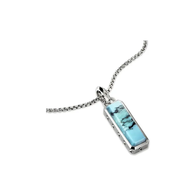 John Hardy Turquoise Talisman Necklace-2