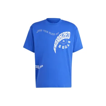 Adidas T Shirt Unisex Semi Fluorescent Blue