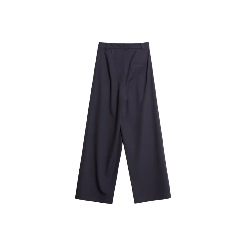 Mambe Casual Pants Women's Dark Gray-1