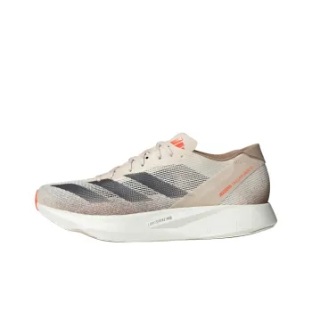 Adidas Adizero Takumi Sen 10 Anti Slip Wear Resistant Low Top Racing Running Shoes Men's Beige