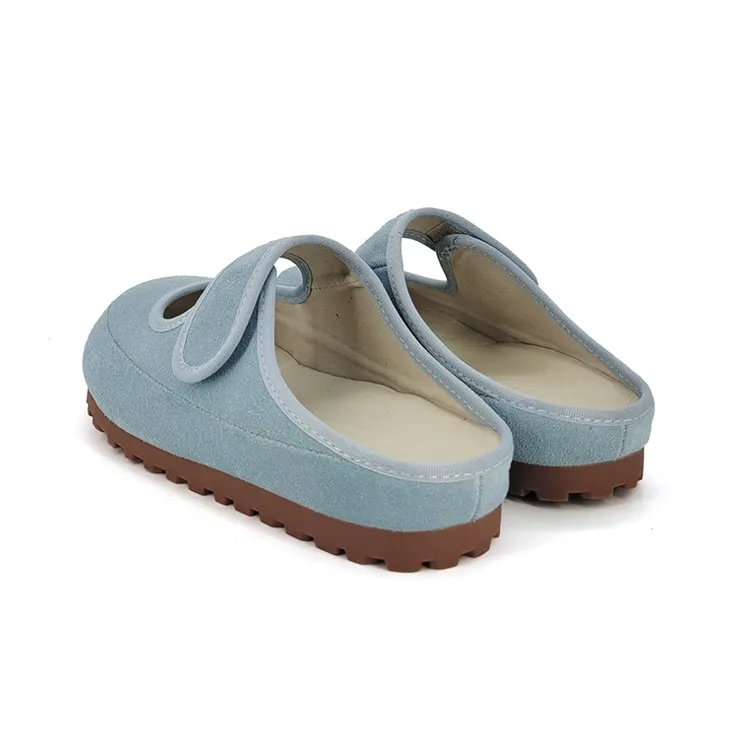 Xuanbaihui Rubber Sole Wrap toe Slippers Women's-7