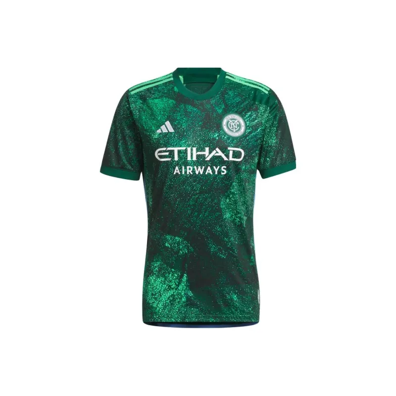 Adidas New York City FC T-Shirts Men Green-0