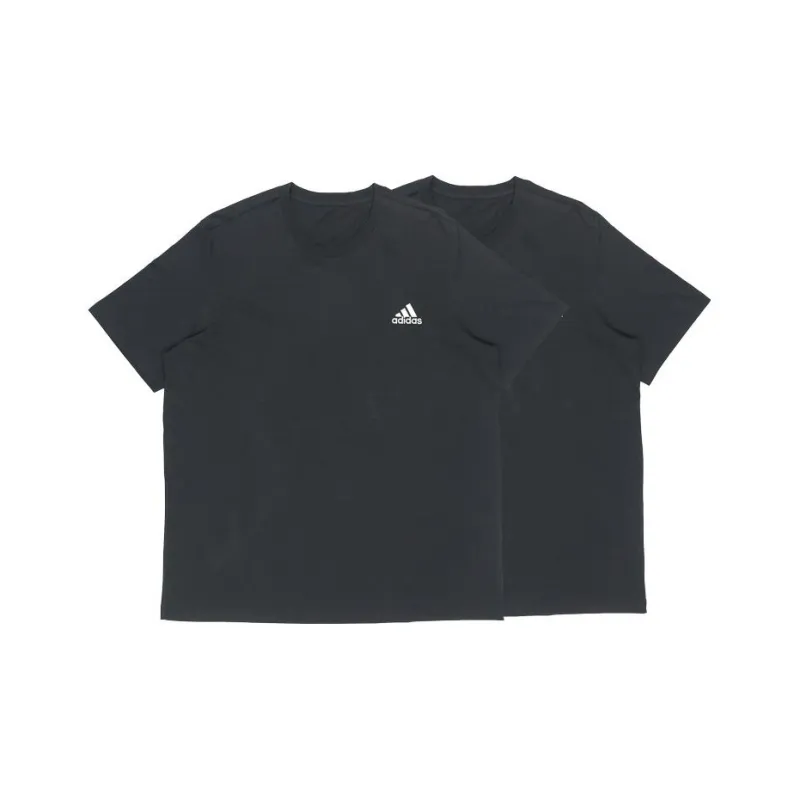 Adidas M Sl Sj T T-Shirt Men's 2 Pack Black-0