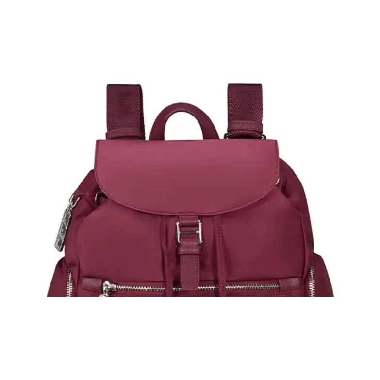 SAMSONITE Fabric Backpack Women's Burgundy-4