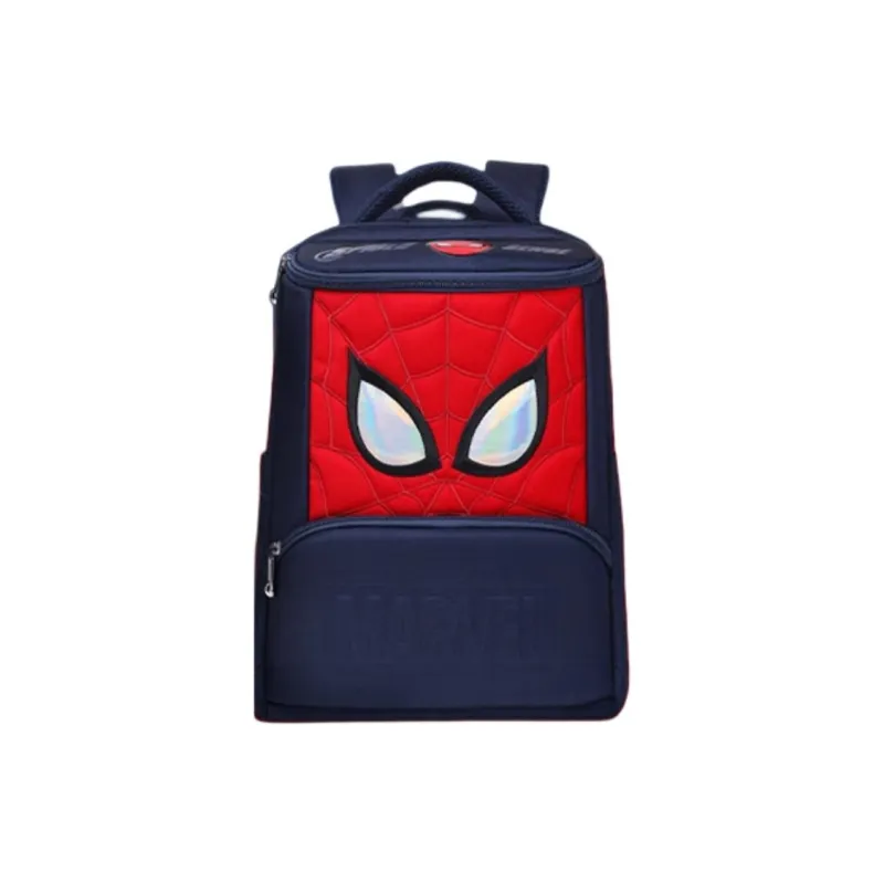 Disney Polyester Backpack Kids' Captain America Navy Blue/Spider Man Navy Blue/Iron Man Black-2