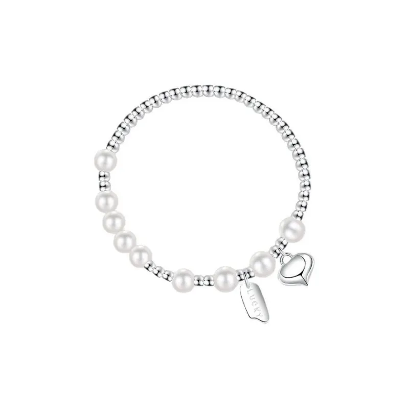 Heart Grass S925 Silver Bracelets Women's-0