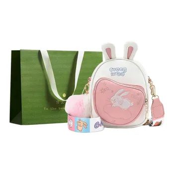 Three Ducklings PU Shoulder Bag Crossbody Bag Regular Women's Multicolor
