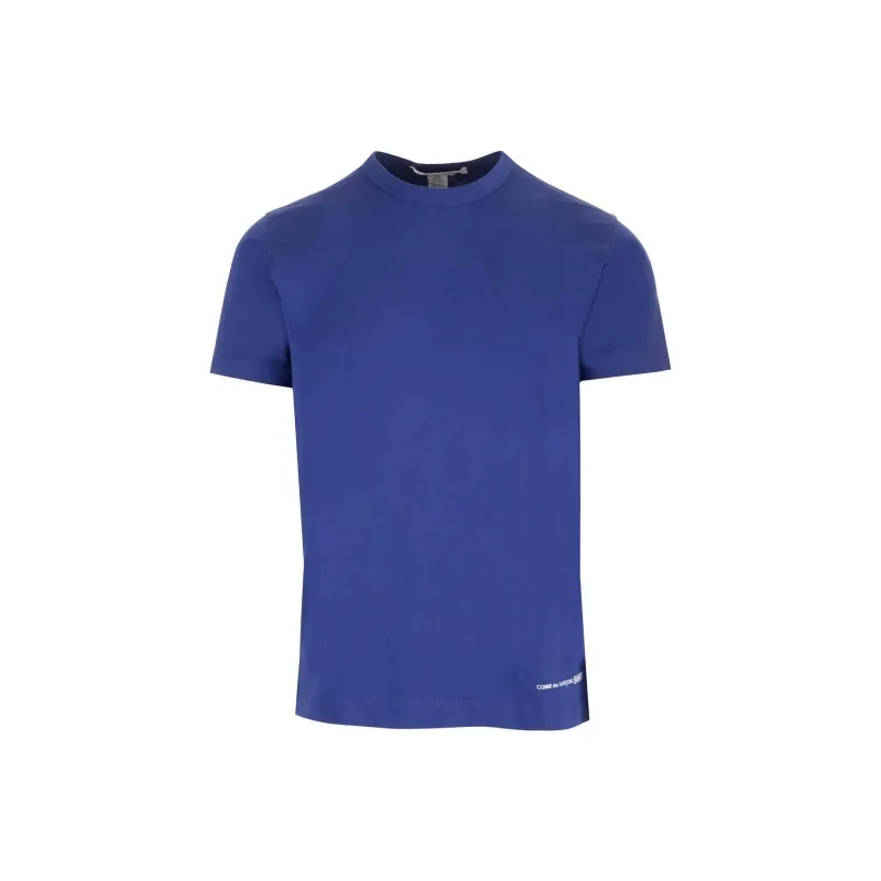 COMME DES GARCONS SHIRT Logo Printed Crewneck T Shirt-0