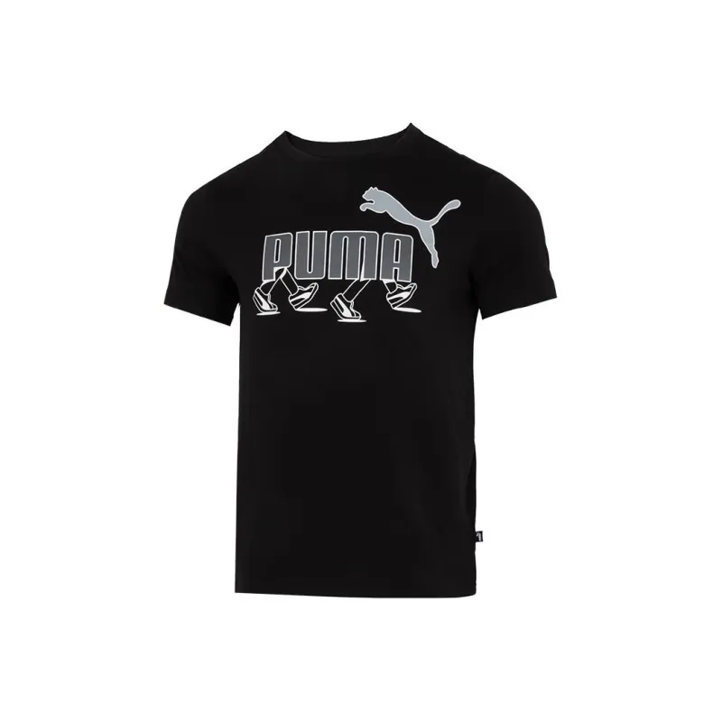 PUMA T Shirts Men Black-0