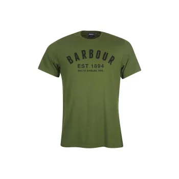 BARBOUR T Shirts Men Olive