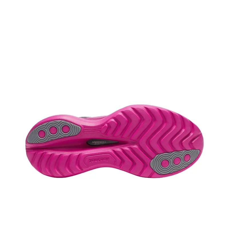 Saucony Endorphin Trainer Navy Fuchsia Women's-5