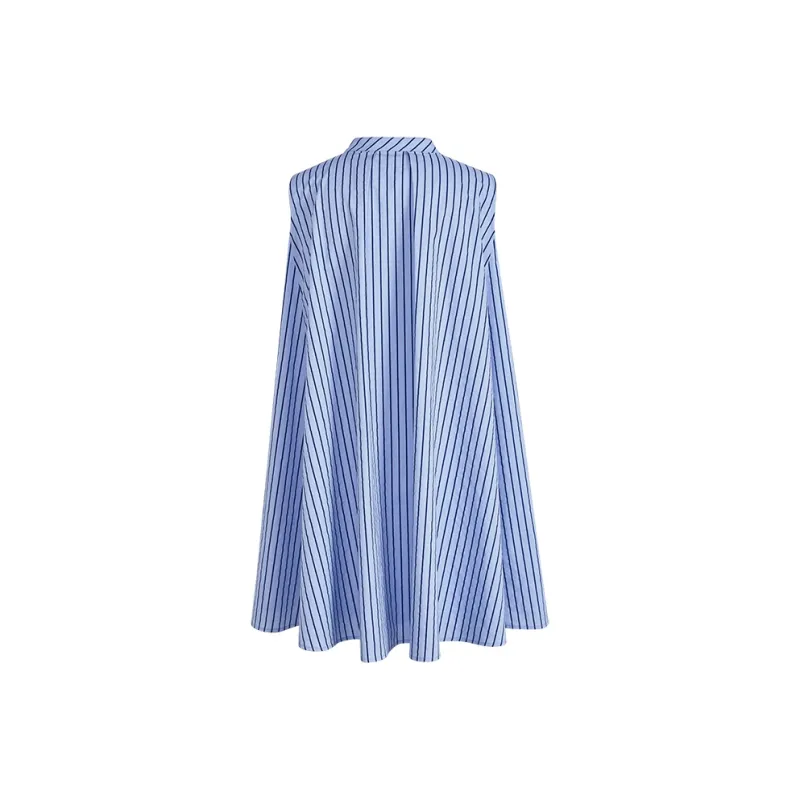 KUOSE Sleeveless Dress Women's Light Blue-1