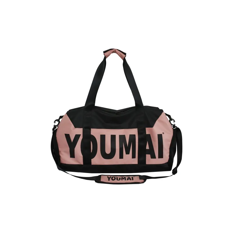 HCXK Nylon Gym Bag Medium Size Unisex Black/Yellow/Khaki/Pink/Purple-31