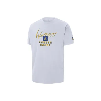 JORDAN Golden State Warriors Courtside Statement Edition Men's JORDAN Nba Max90 T Shirt