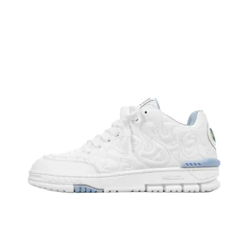Kenny Scharf x Axel Arigato Area Lo Low Top Skateboard Shoes Men's White