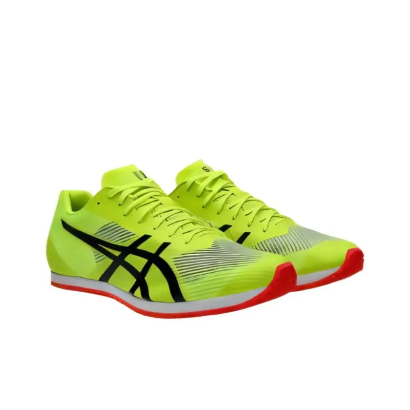 Asics Windsprint 3 Low Top Running Shoes Men's Yellow Black-2
