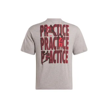 Reebok Basketball Practice T-Shirt Men's Gray