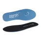 [1 Pack]PORON-Cow Leather-Black Blue