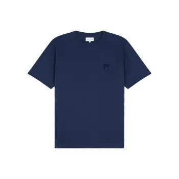 Maison Kitsune Bold Fox Head Patch Crewneck T Shirt