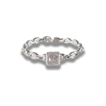 Datang Guoding S925 Silver Rings Women's