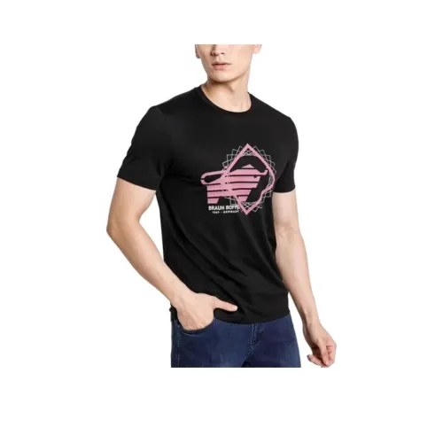 BRAUN BUFFEL T Shirt Men's Black