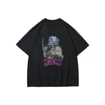 VESSEL X MARVEL Collaboration Collection T Shirt Unisex Black