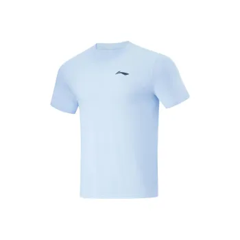 LiNing T Shirt Men's Clear Sky Blue