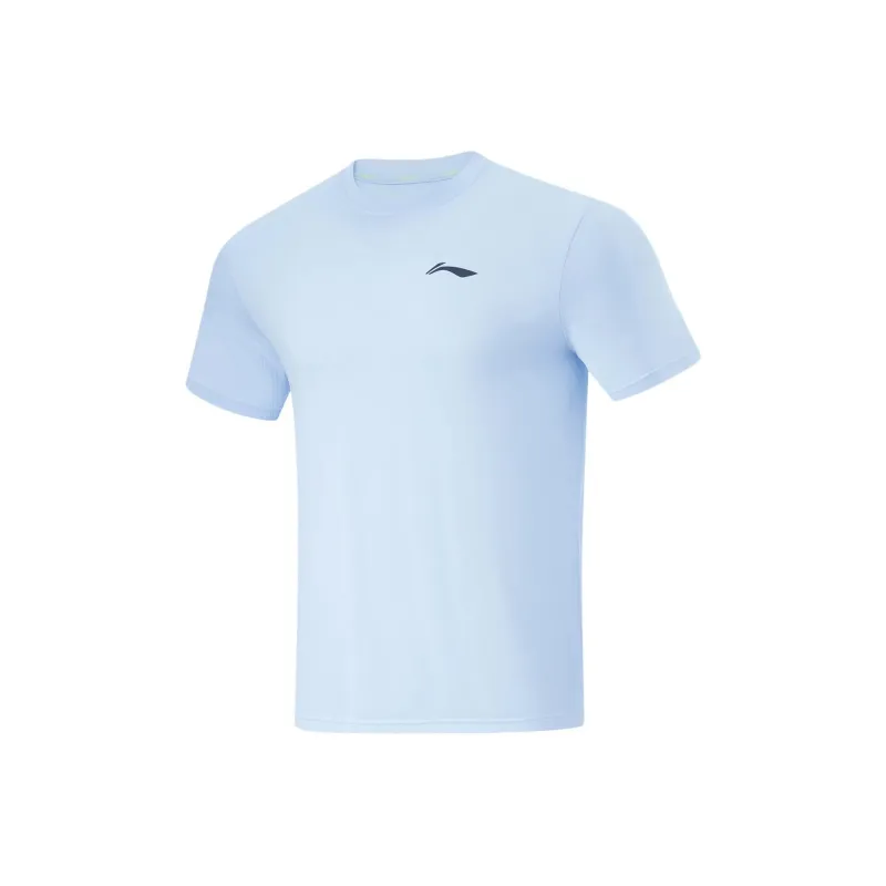 LiNing T Shirt Men's Clear Sky Blue-0
