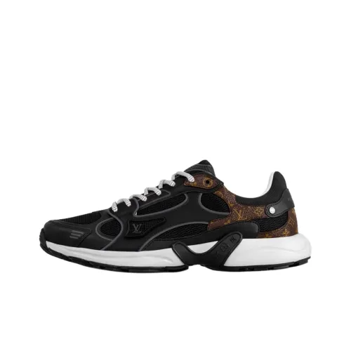 LOUIS VUITTON Olympia Low Top Casual Shoes Women's Black