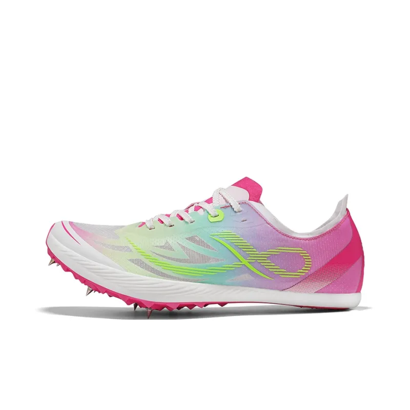 Strong Winds Cushioning Support Breathable Low Top Medium To Long Distance Running Spikes Men's Green-7