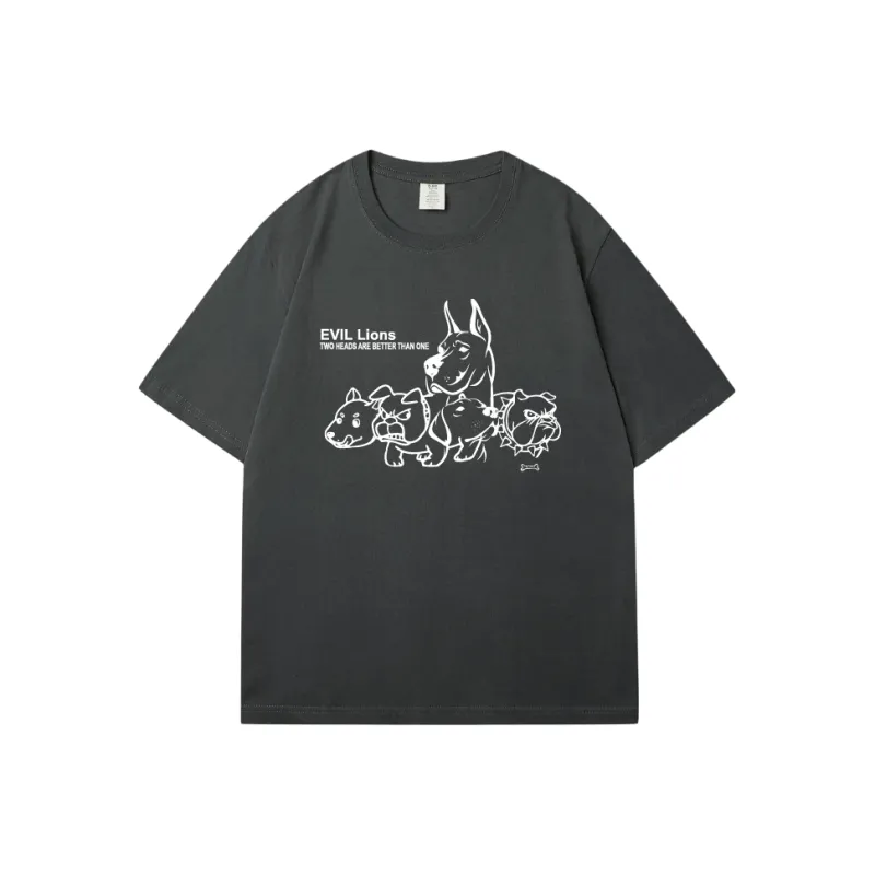 Evil Lions T Shirts Unisex-2