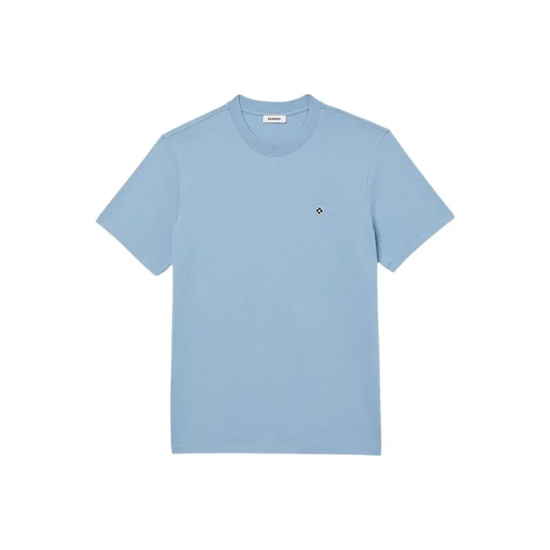 Sandro Square Cross patch T shirt-0