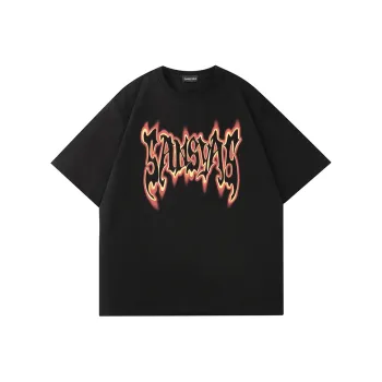SANSYAS T Shirts Unisex Black
