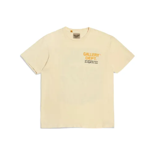 Gallery Dept. FW23 T-Shirt Men's Light Yellow