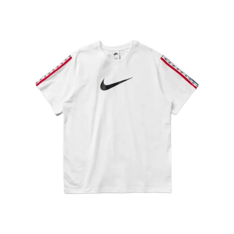 Nike T Shirts Men White-0
