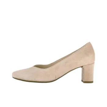 Gabor Comfort Chunky Heel High Heels Women's Light Umber