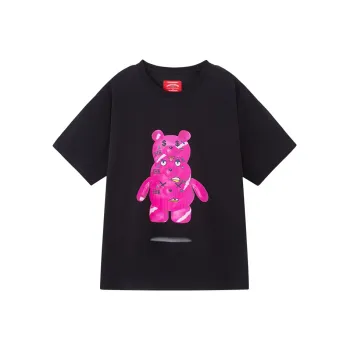 SPRAYGROUND Short Sleeved T Shirts Unisex Black
