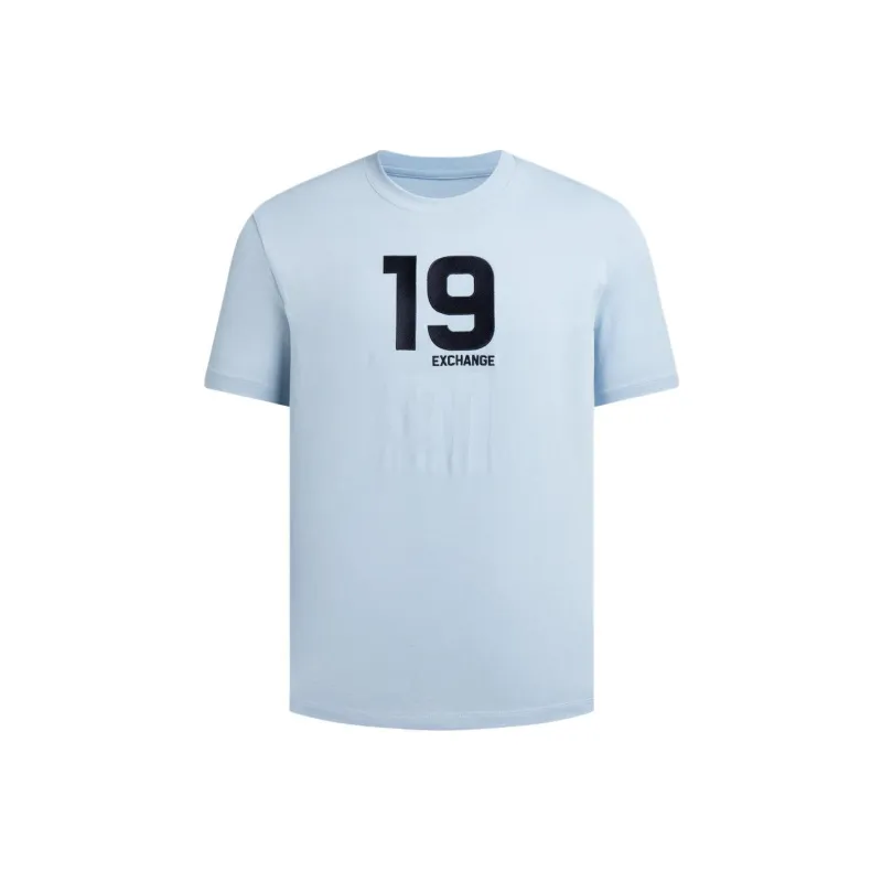 EMPORIO ARMANI SS24 T Shirt Men's Blue-0