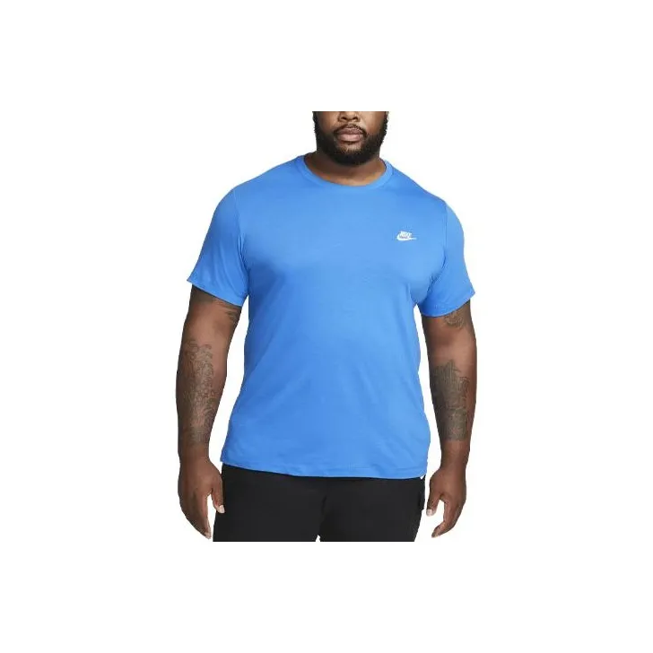 Nike Sportswear Club T Shirt Men's Blue-0