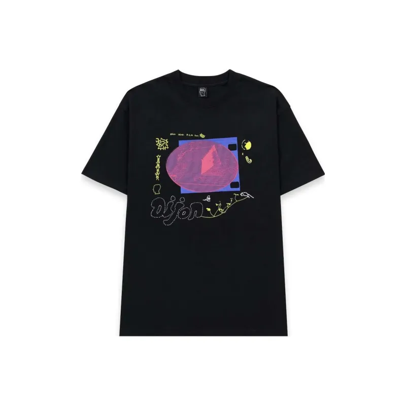 Brain Dead DIJON T-SHIRT T-Shirt Unisex Black-0