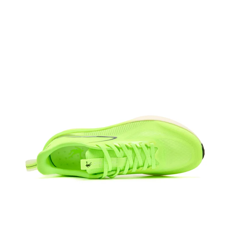 QIAODAN Light Speed 5.0 Cushioning Coverage Lightweight Low Top Sprint Running Shoes Men's Flying Shadow Green-3