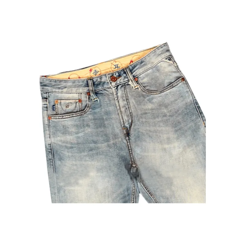 Devanro Jeans Men Blue Pants-2