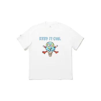 LiNing x ICECREAM T Shirt Men's Standard White