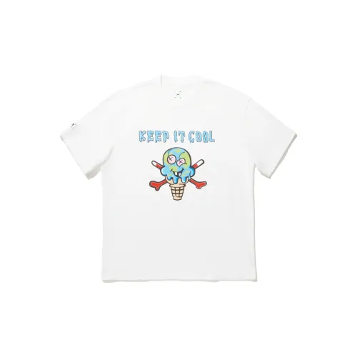 LiNing x ICECREAM T Shirt Men's Standard White